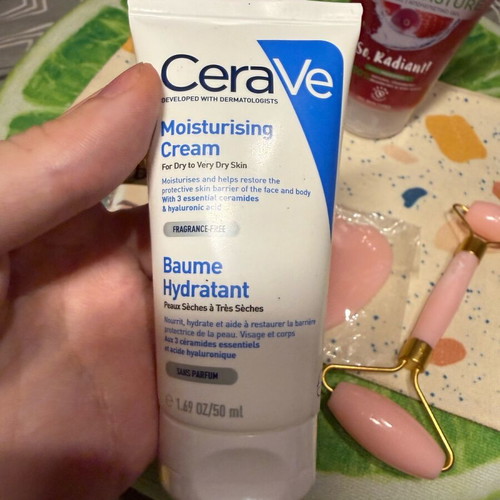 Facial Care Set complete, new with Bioten, Cerave, jade roller