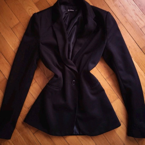 Stradivarius black blazer used XS