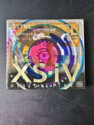 TDK XS-iV Design Line MiniDisc 74 λεπτά, vintage εγγράψιμο MD