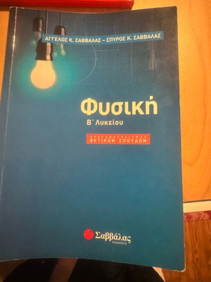 Physics B Lyceum Positive Studies Orientation Savvalas like new