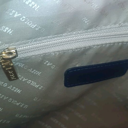 Polo Assn red handbag like new