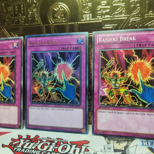 Yu-Gi-Oh! Raigeki Break playset, excellent condition