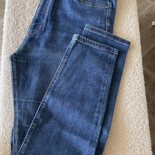 Zara high-waisted jeans, blue, size M / 38 / 10