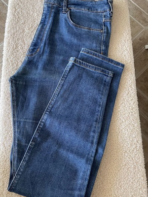 Zara high-waisted jeans, blue, size M / 38 / 10