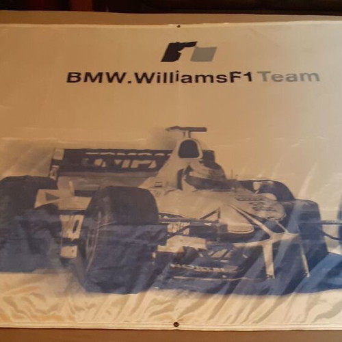 BMW Williams F1 Team Flag original, new
