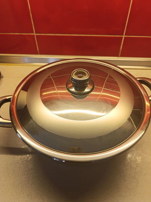 Vento inox 18/10 σκεύος μαγειρικής ημιχύτρα σαν καινούργιο