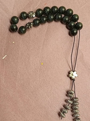 Handmade worry beads