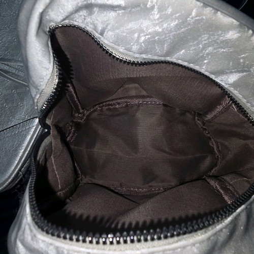 Backpacks like new, 2 pieces, gold and silver