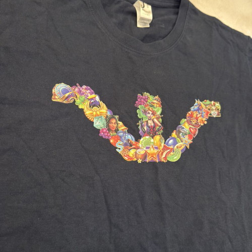 Black T-shirt Sol's Synot graphic design small new