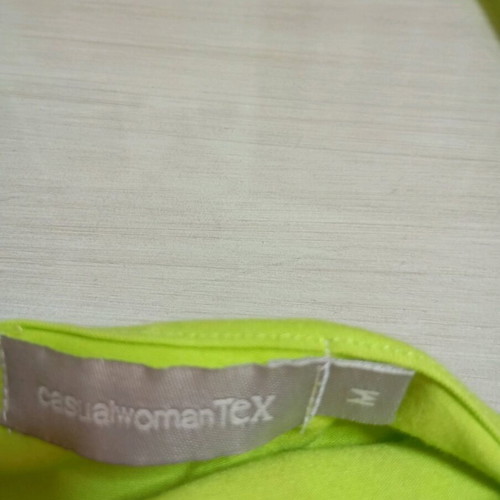 Women’s cotton tank top used, multicolor green