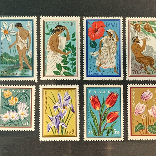 Protection of Nature 1958 Stamp Series new, unsealed