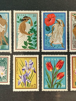 Protection of Nature 1958 Stamp Series new, unsealed