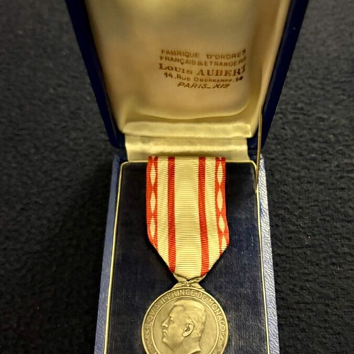 Monaco Medal Prince Louis II Silver First Class like new