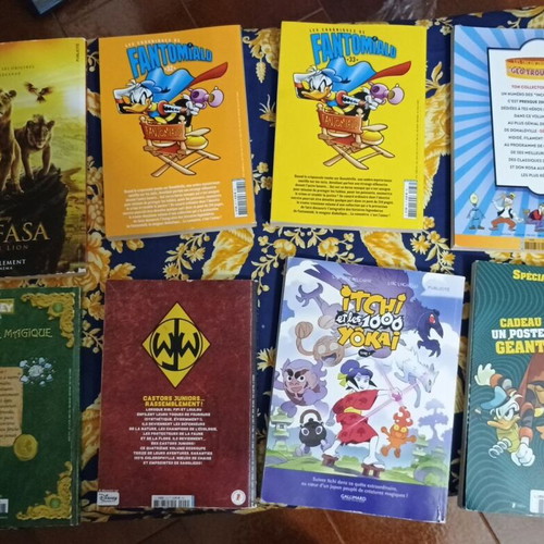 Γαλλικά κομιξ Disney μεταχειρισμένα, πακέτο 10 τεμαχίων