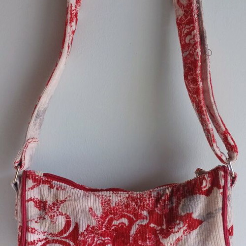 O'Neill Corduroy Shoulder Bag with Tie Dye Design Like New