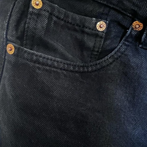 Levi's 501 jeans, black, W32 L32