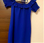  Μπλε ρουά φόρεμα Zara