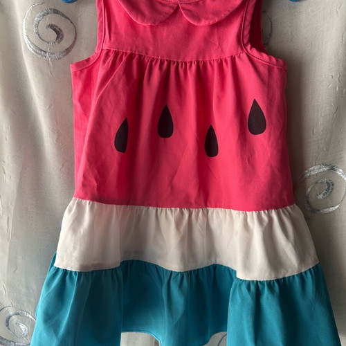 Watermelon dress 12-18 months like new
