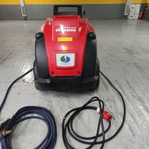 Optima Steamer professional steam cleaner, red, 115 hours