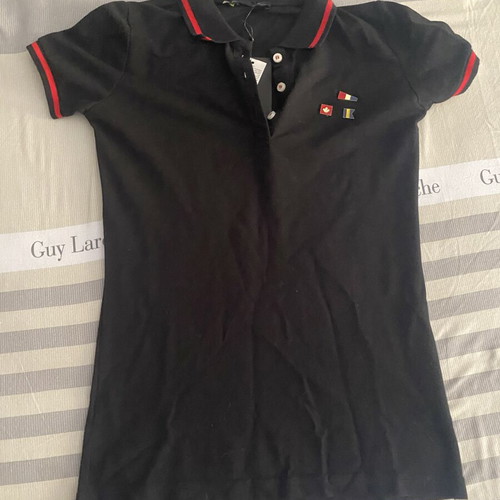 Dsquared2 black pique blouse new, sizes S and M