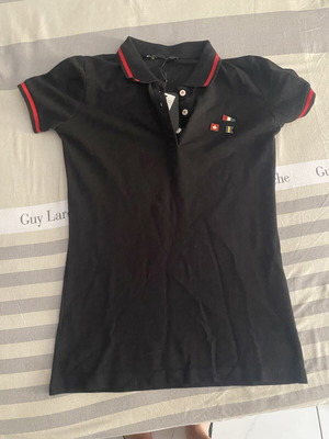 Dsquared2 black pique blouse new, sizes S and M
