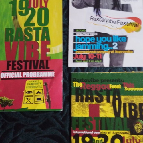 Rastavibe Festival Flyers pack like new