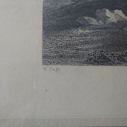 Γκραβούρα Παρθενώνας 1828 σαν καινούργιο με επίχρυση κορνίζα