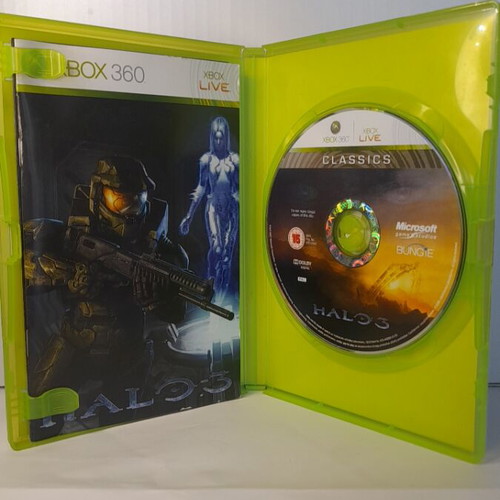 Halo 3 Xbox 360 game, English edition, complete with manual