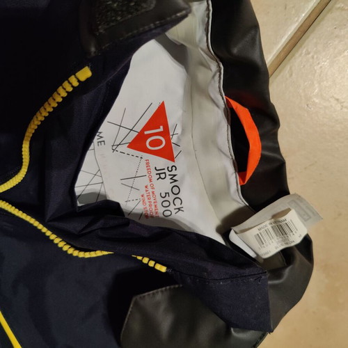 Tribord Dinghy S500 Kids Windbreaker Waterproof Jacket like new