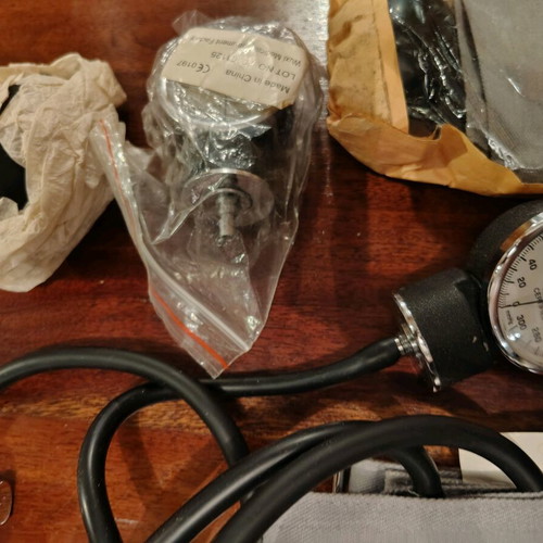 Blood pressure monitors and spare parts new, all together