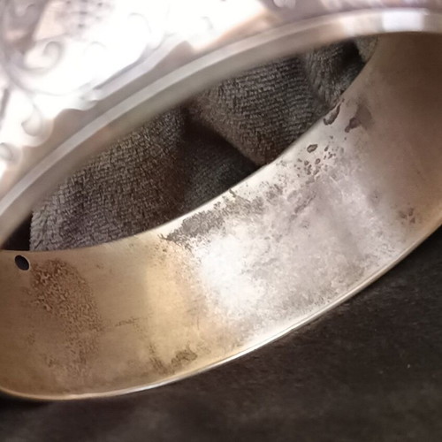 Bohemian Ethnic brass bracelet like new, golden color