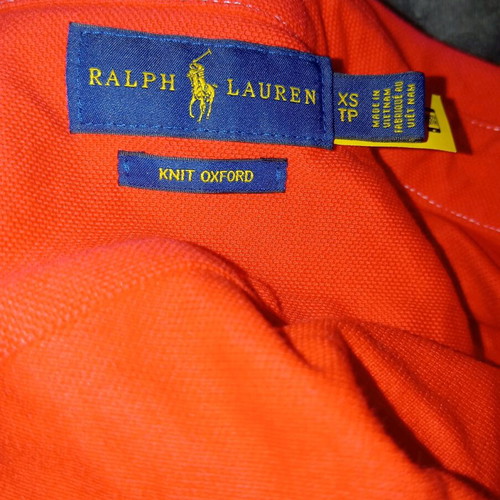 Polo Ralph Lauren shirt XS red like new