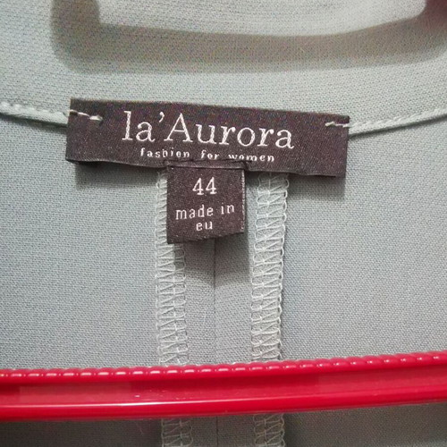 La Aurora women's suit new, green, elastic waistband, unlined jacket