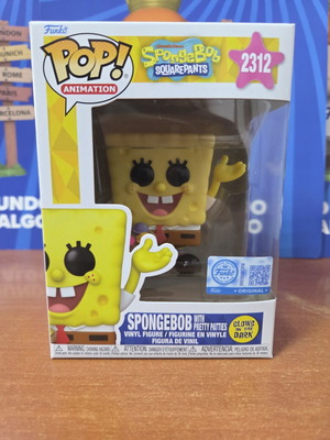 Funko Pop Animation SpongeBob SquarePants Glow in the Dark figure new
