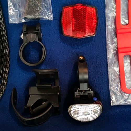 24 BICYCLE ITEMS