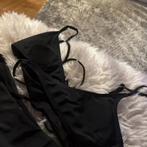 Shein black bikini set like new, size S