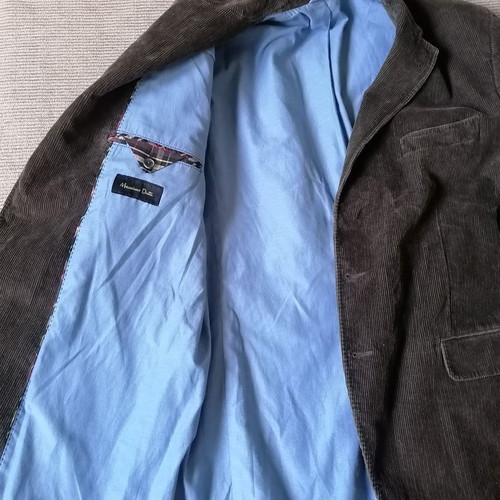 Massimo Dutti men's corduroy jacket XL new, 100% cotton