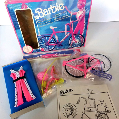 Barbie Dress & Go Mountain Bike Set 1991 new, Mattel
