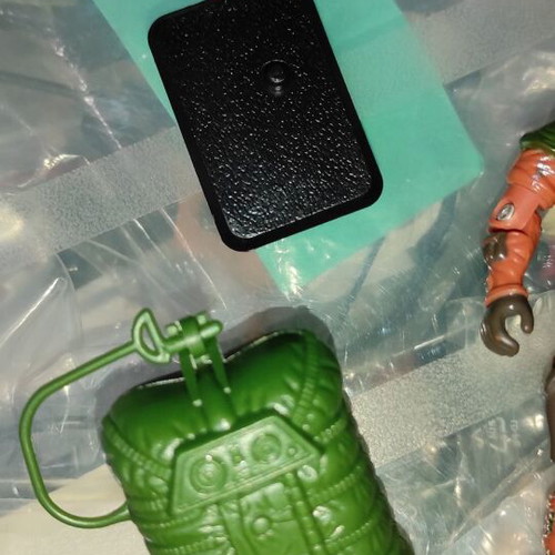 G.I.JOE Altitude (v1) (Sky Patrol) figure used with equipment