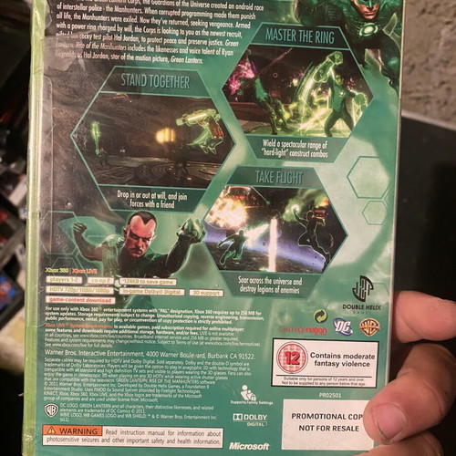 Green Lantern Xbox 360 game