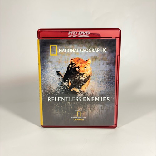HD DVD National Geographic Relentless Enemies like new with English subtitles