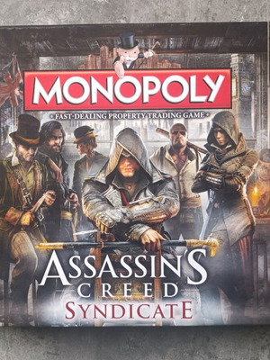 Monopoly Assassin's Creed Syndicate used board game