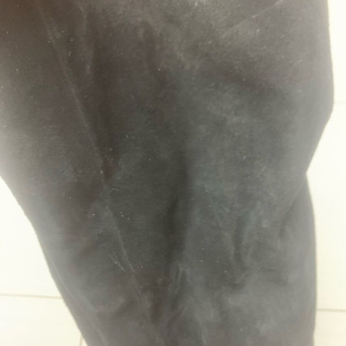 Zara suede boots high over the knee like new, size 38, black
