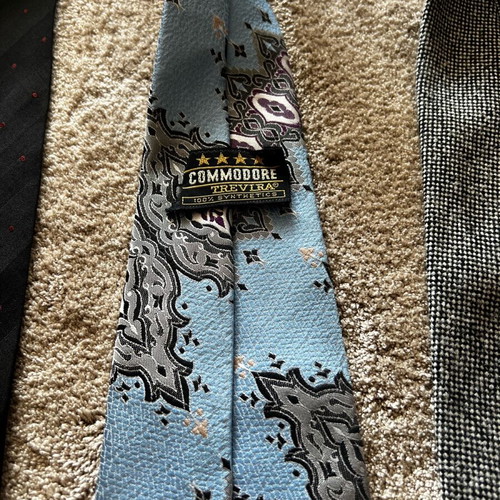 Set of 5 ties like new, various brands, multicolored