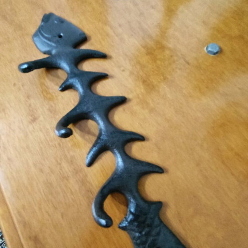 Metal hanger made of cast iron new
