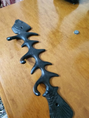 Metal hanger made of cast iron new