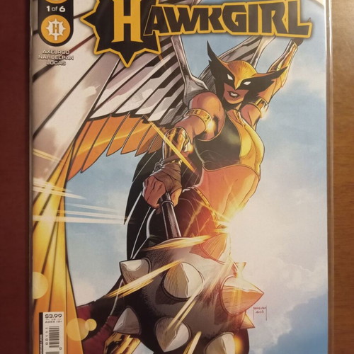 Hawkgirl #1 comic like new, Greek edition