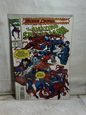 Marvel The Amazing Spider-Man #379 κόμικ από το Maximum Carnage Part 7, 1993