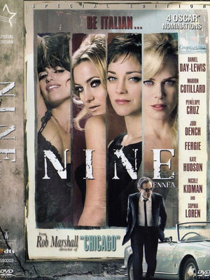Nine DVD used, drama romantic with subtitles