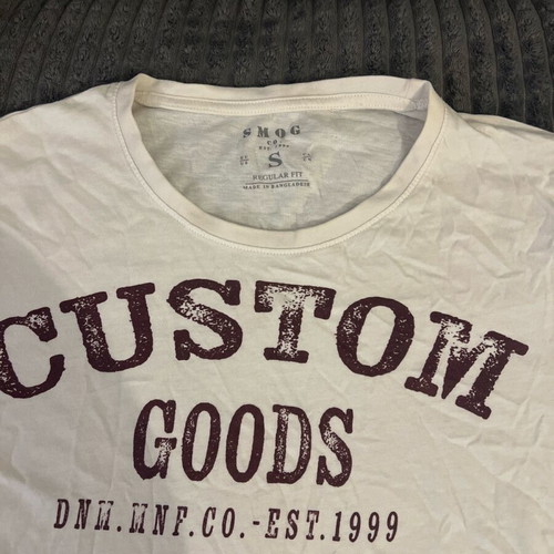 White Smog Company short-sleeve shirt like new, size S